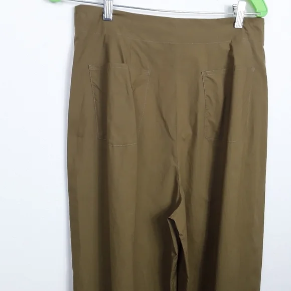 Etro Spa cropped mustard pants